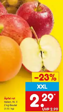 Netto Marken-Discount Äpfel rot Angebot