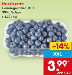 Netto Marken-Discount Heidelbeeren Angebot