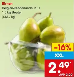 Netto Marken-Discount Birnen Angebot