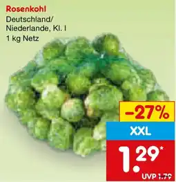 Netto Marken-Discount Rosenkohl Angebot