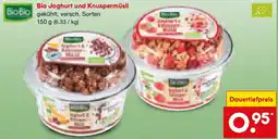 Netto Marken-Discount Bio Joghurt und Knuspermüsli Angebot