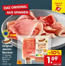 Netto Marken-Discount Original Jamón Serrano Angebot
