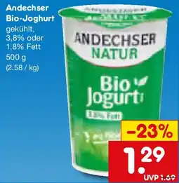 Netto Marken-Discount Andechser Bio-Joghurt Angebot