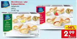 Netto Marken-Discount Mini Zitronen oder Erdbeerröllchen Angebot