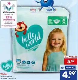 Netto Marken-Discount hello world Windeln Angebot