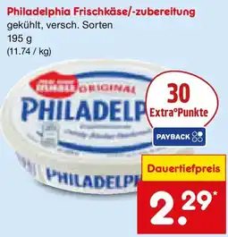 Netto Marken-Discount Philadelphia Frischkäse/-zubereitung Angebot