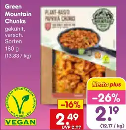Netto Marken-Discount Green Mountain Chunks Angebot
