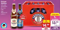 Netto Marken-Discount Erdinger Weißbier Angebot