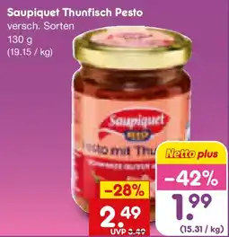 Netto Marken-Discount Saupiquet Thunfisch Pesto Angebot
