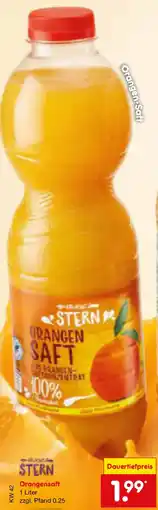 Netto Marken-Discount Stern Orangensaft Angebot
