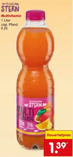 Netto Marken-Discount Stern Multivitamin Angebot