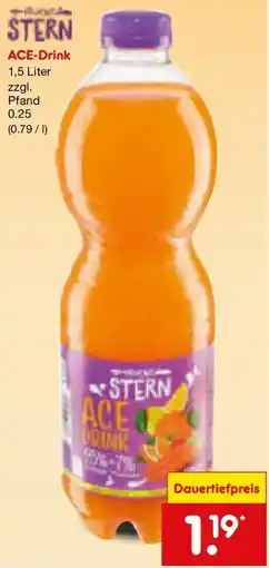 Netto Marken-Discount Stern ACE-Drink Angebot
