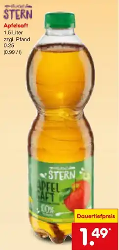 Netto Marken-Discount Stern Apfelsaft Angebot