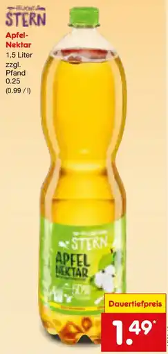 Netto Marken-Discount Stern Apfel Nektar Angebot