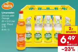 Netto Marken-Discount limetto Limonaden Angebot
