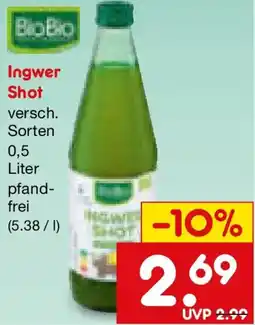 Netto Marken-Discount Bio Ingwer Shot Angebot