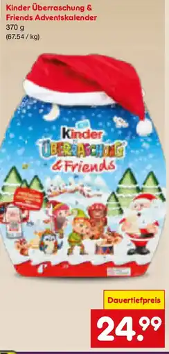 Netto Marken-Discount Kinder Überraschung & Friends Adventskalender Angebot