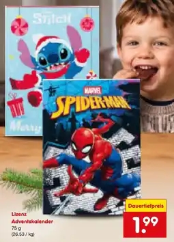 Netto Marken-Discount Lizenz Adventskalender Angebot