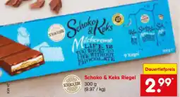 Netto Marken-Discount Schoko & Keks Riegel Angebot