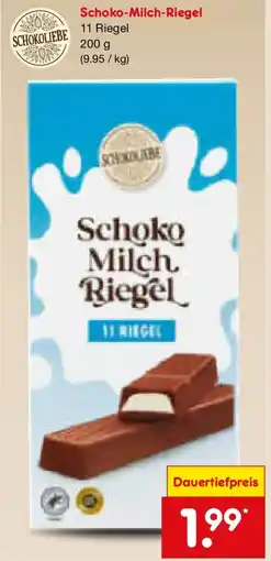 Netto Marken-Discount Schoko-Milch-Riegel Angebot