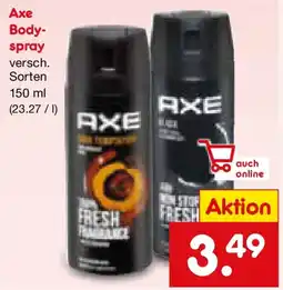 Netto Marken-Discount Axe Body-spray Angebot