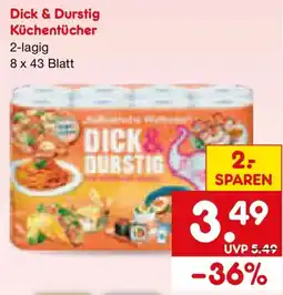 Netto Marken-Discount Dick & Durstig Küchentücher Angebot
