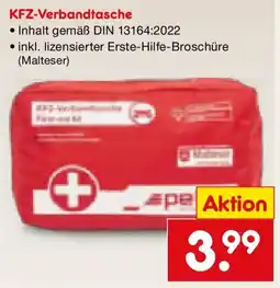 Netto Marken-Discount KFZ-Verbandtasche Angebot
