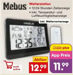 Netto Marken-Discount Mebus Wetterstation Angebot