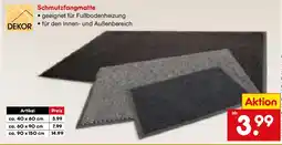 Netto Marken-Discount DEKOR Schmutzfangmatte Angebot