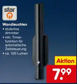 Netto Marken-Discount star Wandleuchten Angebot