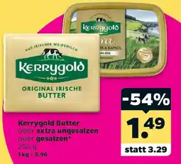 Netto Kerrygold Butter oder extra ungesalzen oder gesalzen Angebot