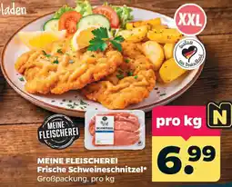 Netto MEINE FLEISCHEREI Frische Schweineschnitzel Angebot