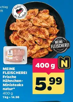 Netto MEINE FLEISCHEREI Frische Hähnchen-Ministeaks natur Angebot