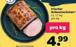 Netto Frischer Schweinerücken Angebot
