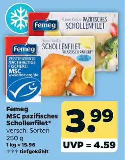 Netto Femeg MSC pazifisches Schollenfilet Angebot