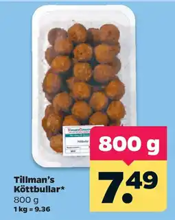Netto Tillman's Köttbullar Angebot