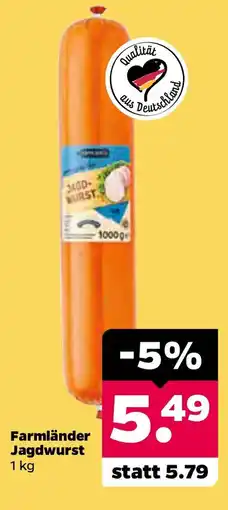 Netto Farmländer Jagdwurst Angebot