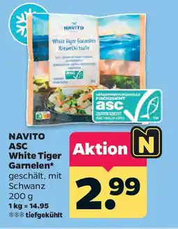 Netto NAVITO ASC White Tiger Garnelen Angebot