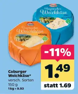 Netto Coburger Weichkäse Angebot