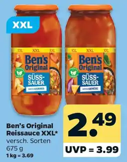 Netto Ben's Original Reissauce XXL Angebot