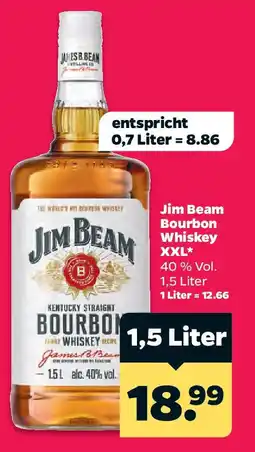Netto Jim Beam Bourbon Whiskey XXL Angebot