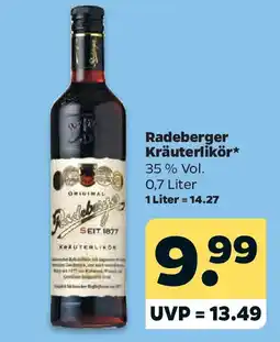 Netto Radeberger Kräuterlikör Angebot