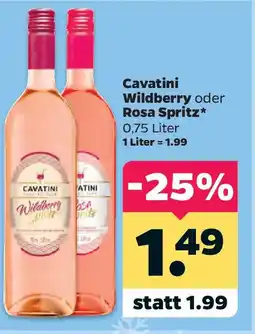 Netto Cavatini Wildberry oder Rosa Spritz Angebot
