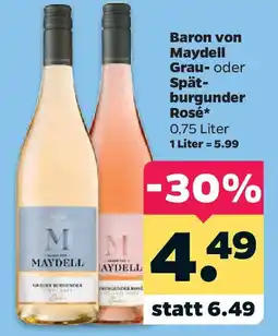 Netto Baron von Maydell Grau- oder Spätburgunder Rosé Angebot