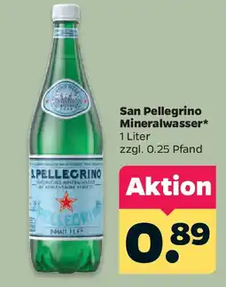 Netto San Pellegrino Mineralwasser Angebot