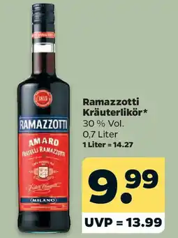 Netto Ramazzotti Kräuterlikör Angebot