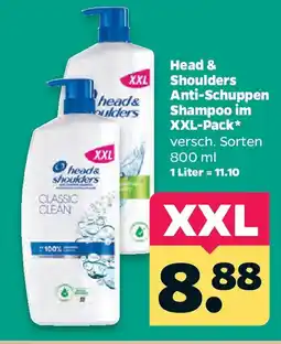 Netto Head & Shoulders Anti-Schuppen Shampoo im XXL-Pack Angebot