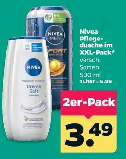 Netto Nivea Pflege-dusche im XXL-Pack Angebot