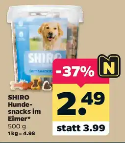 Netto SHIRO Hunde-snacks im Eimer Angebot
