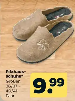 Netto Filzhaus-schuhe Angebot